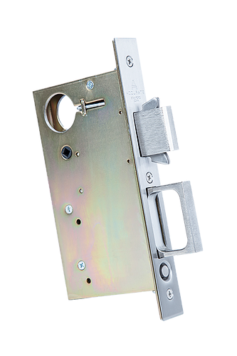 Magnetic Round Flush Pull Pocket Door Hardware - Privacy Set